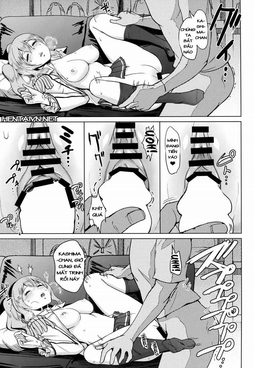 HentaiVN.net - Ảnh 6 - Kashimamane Kashima Ga Rikujoubu No Mane Kara Mama Ni Naru Made (Kantai Collection) - Chap 1