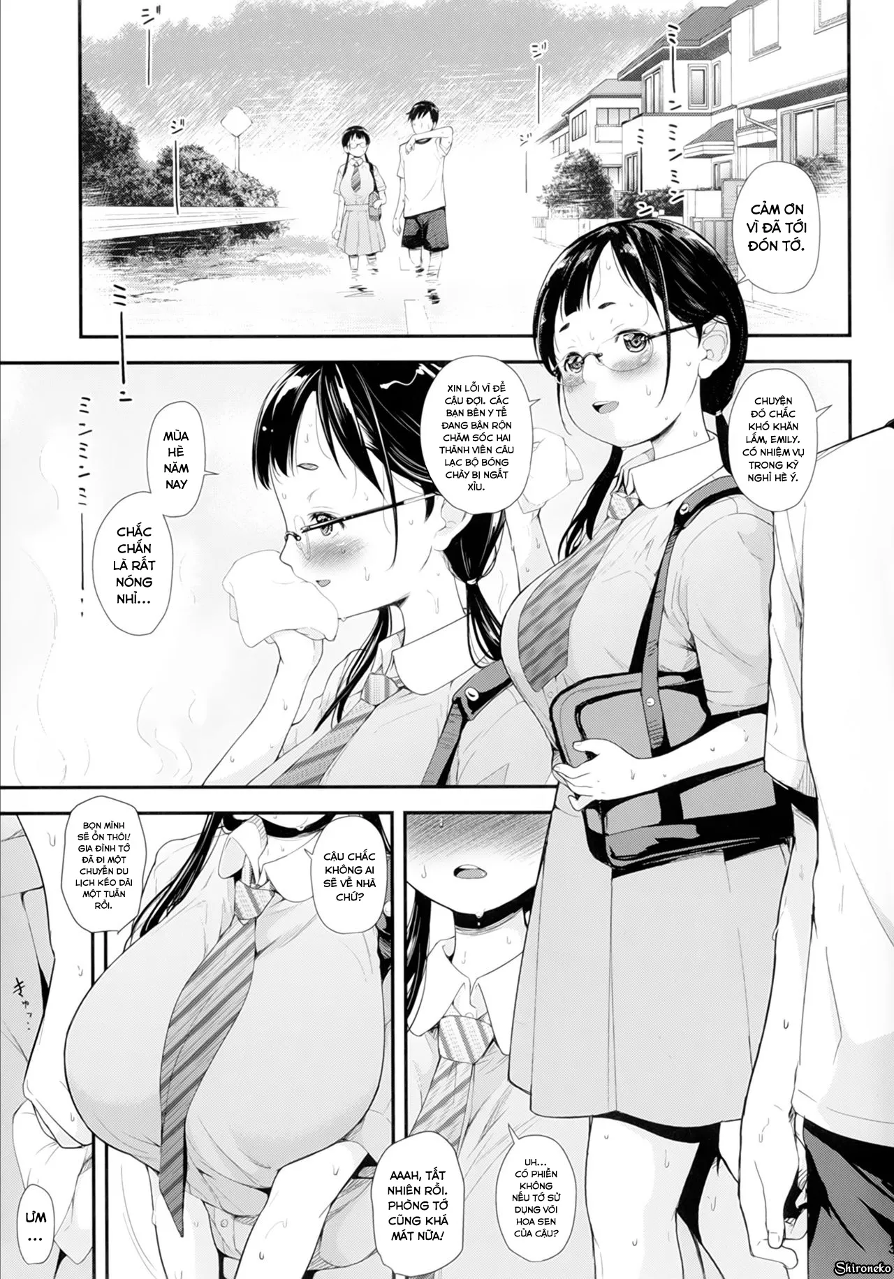 HentaiVN.net - Ảnh 3 - Jimiko to Ichinichijuu Sex [Day Long Sex With A Plain Looking Girl] - Chap 1