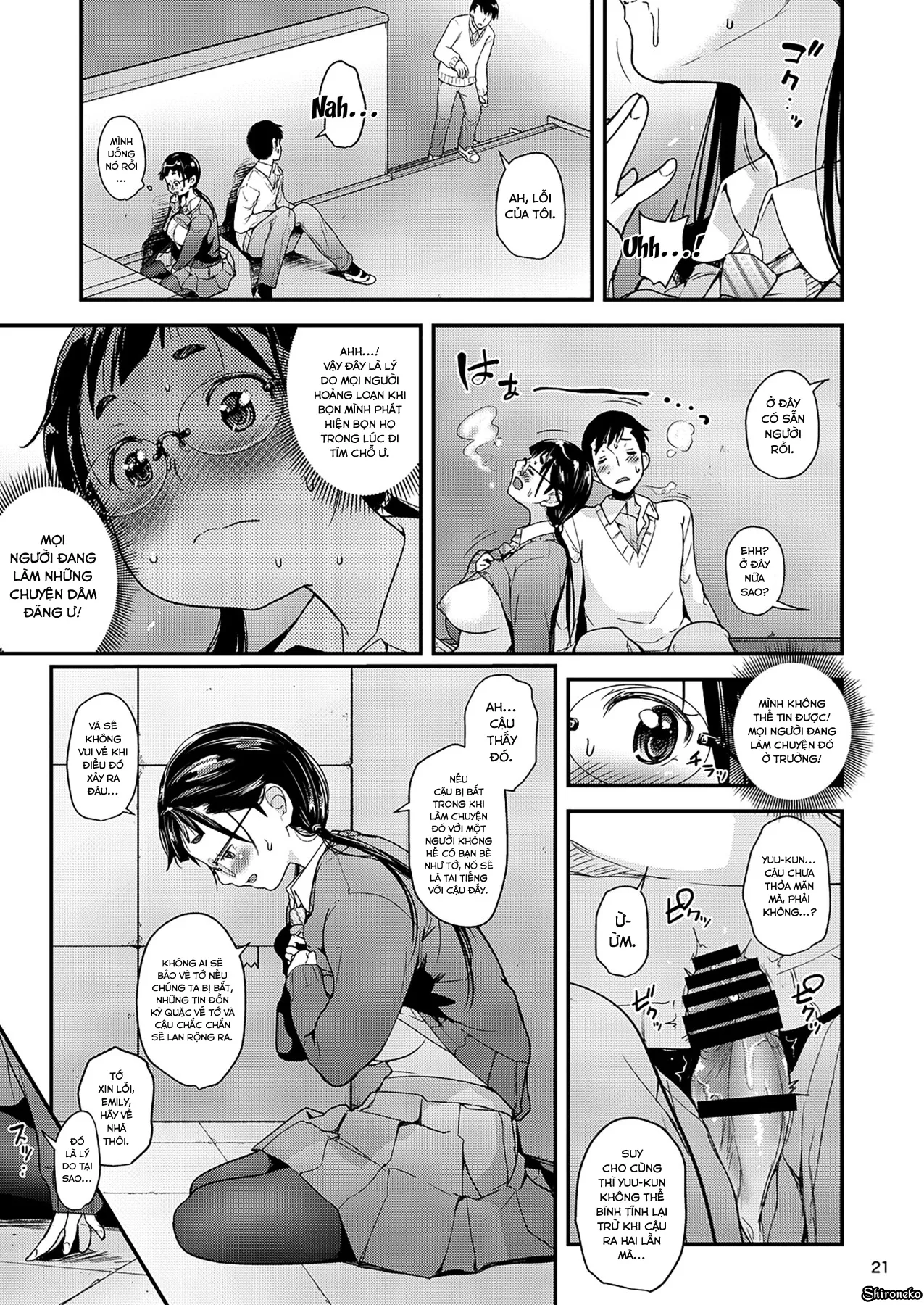 HentaiVN.net - Ảnh 20 - Jimiko to Ichinichijuu Sex [Day Long Sex With A Plain Looking Girl] - Chap 2