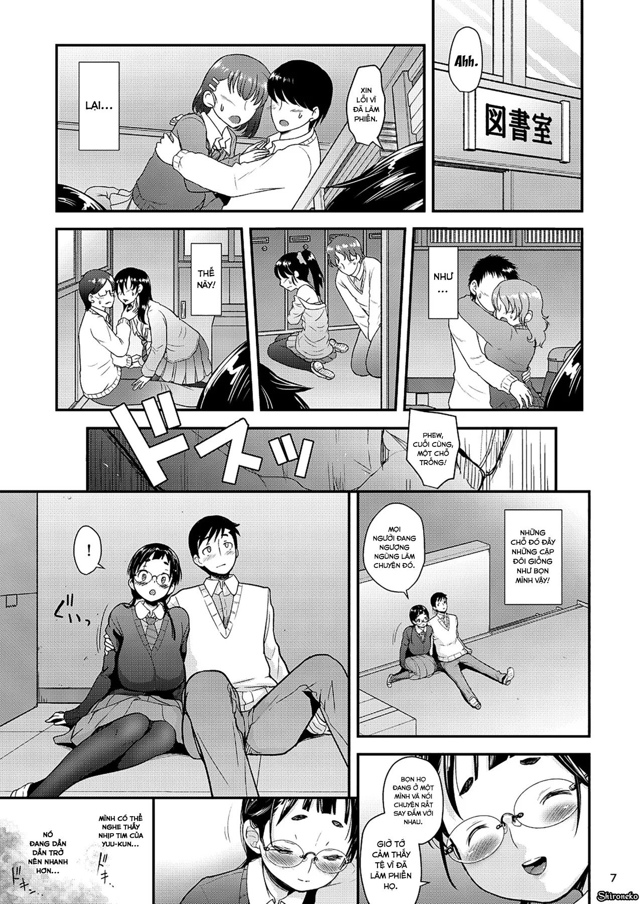 HentaiVN.net - Ảnh 6 - Jimiko to Ichinichijuu Sex [Day Long Sex With A Plain Looking Girl] - Chap 2
