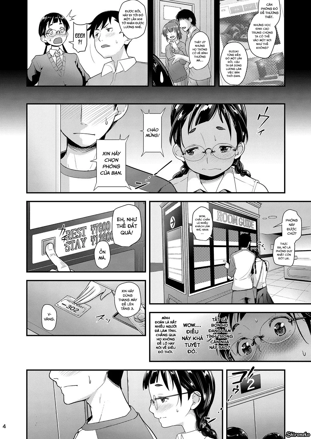 HentaiVN.net - Ảnh 4 - Jimiko to Ichinichijuu Sex [Day Long Sex With A Plain Looking Girl] - Chap 3
