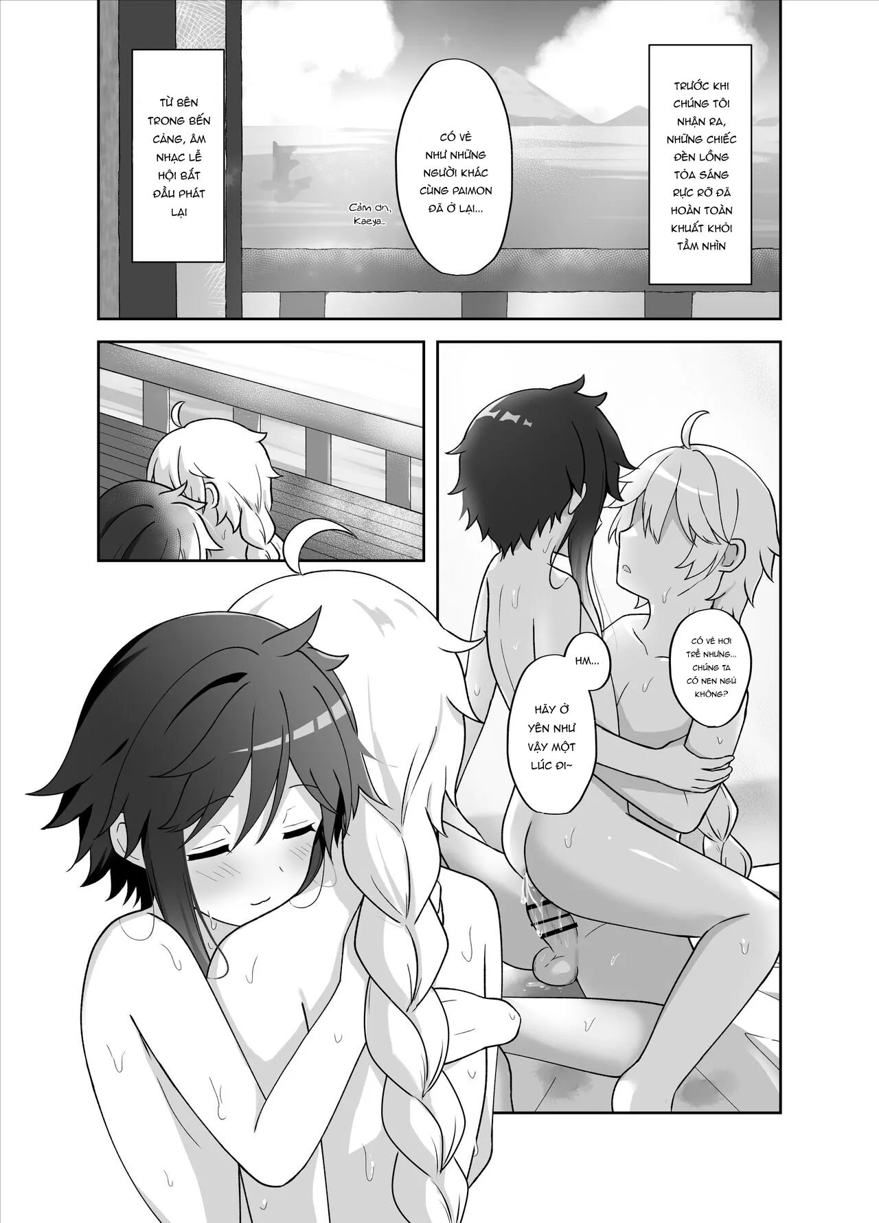HentaiVN.net - Ảnh 30 - Tomoru Umi ni Kaze wa Fuku [灯る海に風は吹く; Wind-Swept Lanterns At Sea] - Chap 1