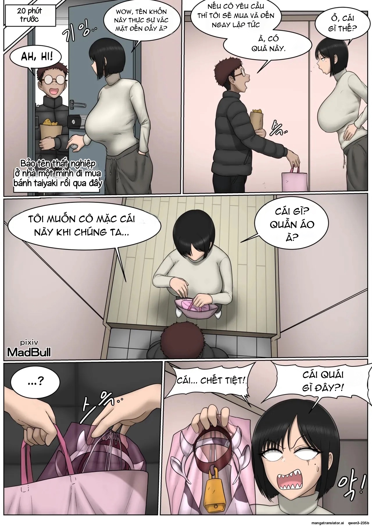 HentaiVN.net - Ảnh 3 - The Breast Milk Selling Girl 3 - Chap 1