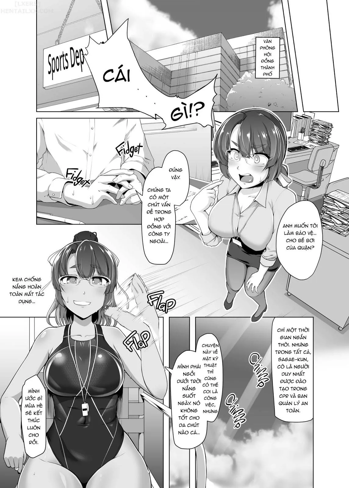 HentaiVN.net - Ảnh 6 - Summer With Misono - Chap 1