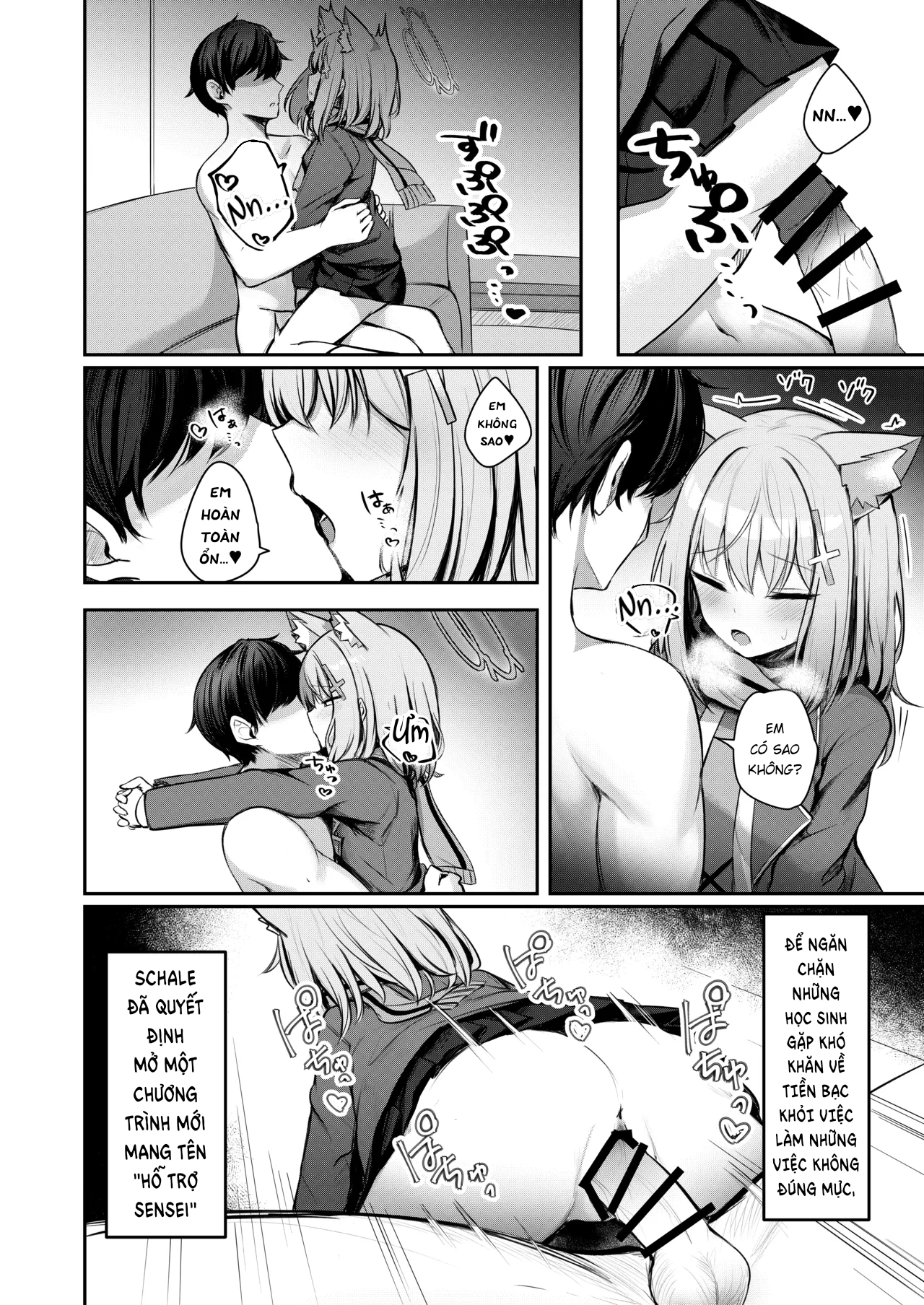 HentaiVN.net - Ảnh 6 - Đội hỗ trợ đặc biệt của Sensei - Chap 1