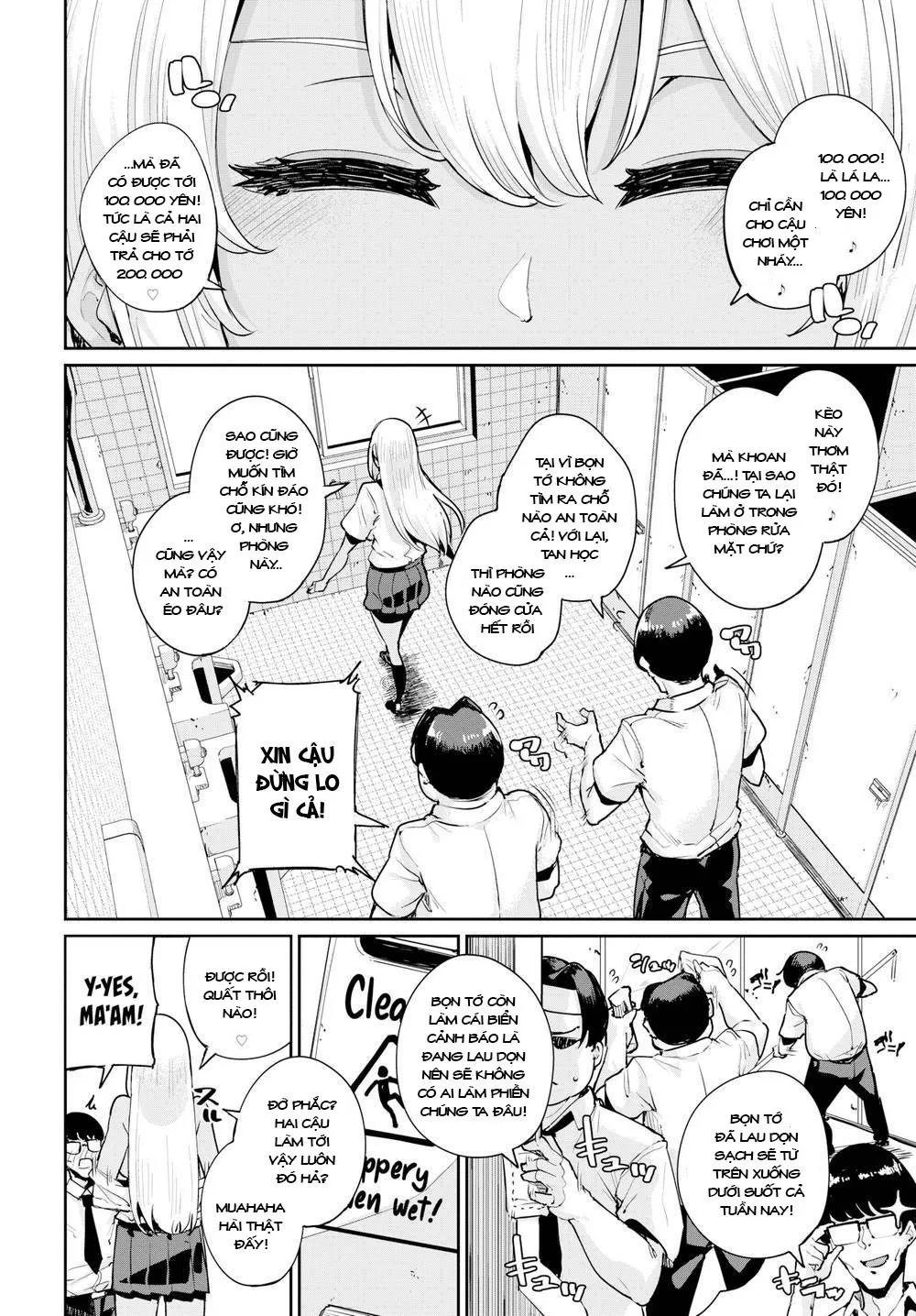 HentaiVN.net - Ảnh 3 - Kế hoạch chơi gái [One-fuck Kogal Reversal] - Chap 1