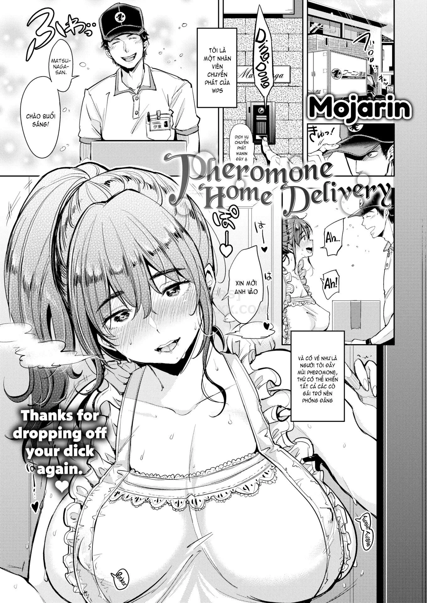 HentaiVN.net - Ảnh 2 - Pheromone Home Delivery - Chap 1