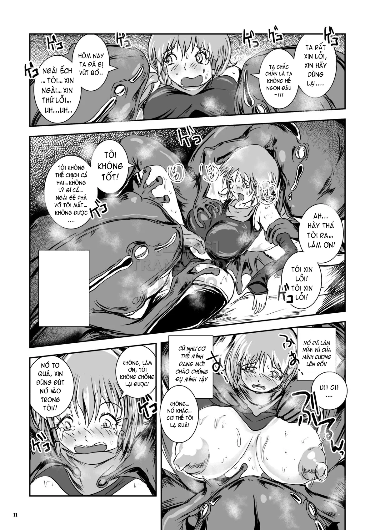 HentaiVN.net - Ảnh 10 - Atsui Suana De Ase-Ippai No Kaeru Kan - Chap 1