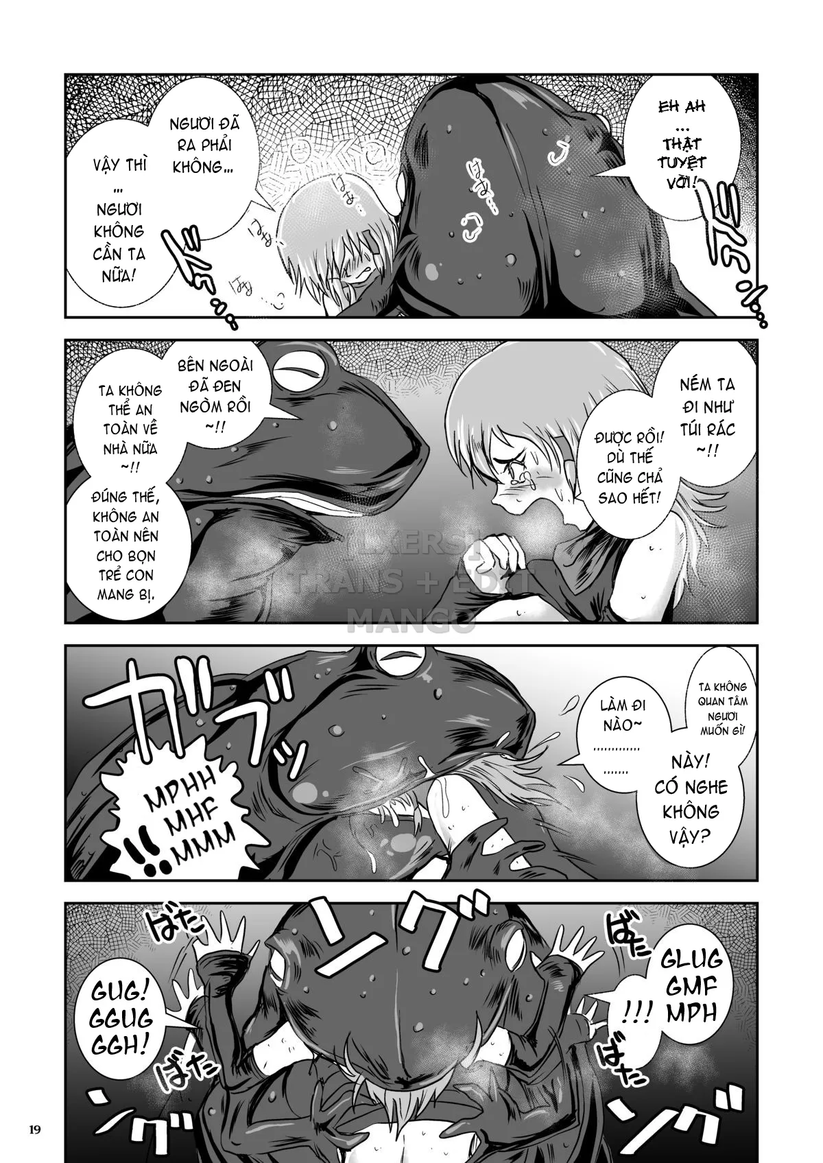 HentaiVN.net - Ảnh 18 - Atsui Suana De Ase-Ippai No Kaeru Kan - Chap 1