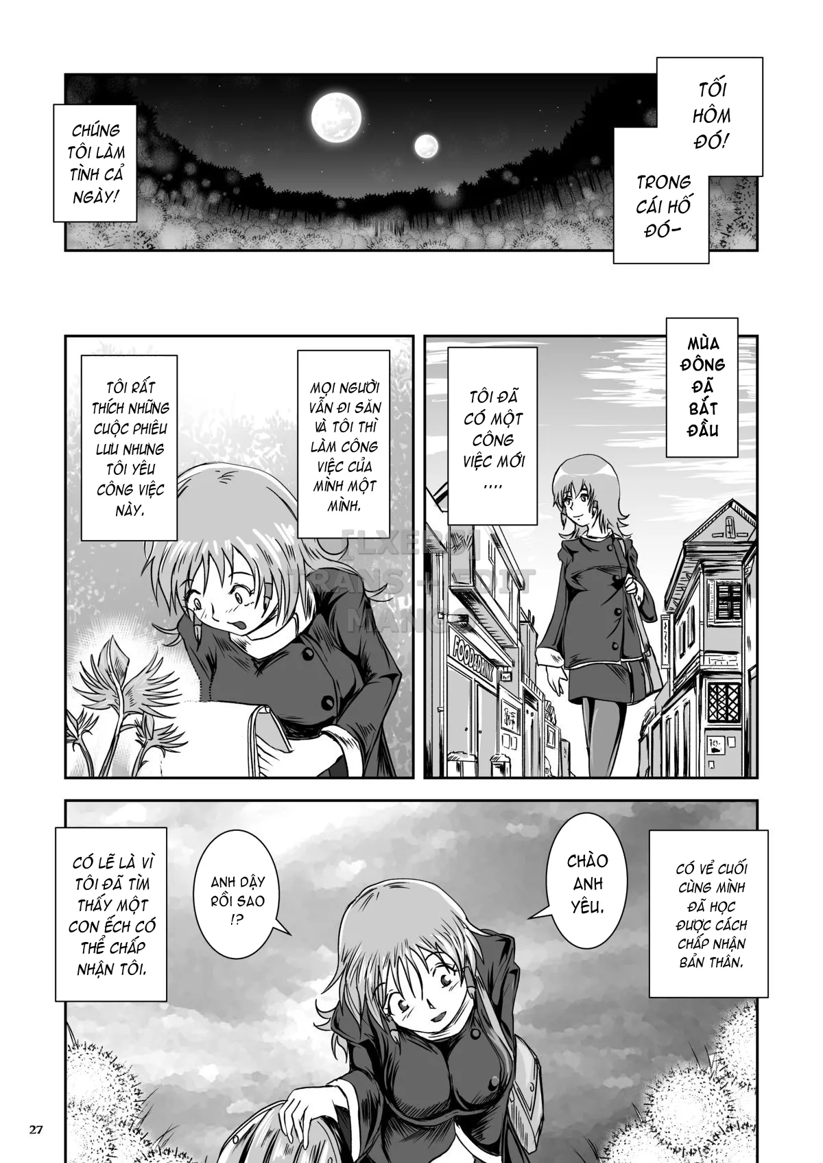 HentaiVN.net - Ảnh 26 - Atsui Suana De Ase-Ippai No Kaeru Kan - Chap 1