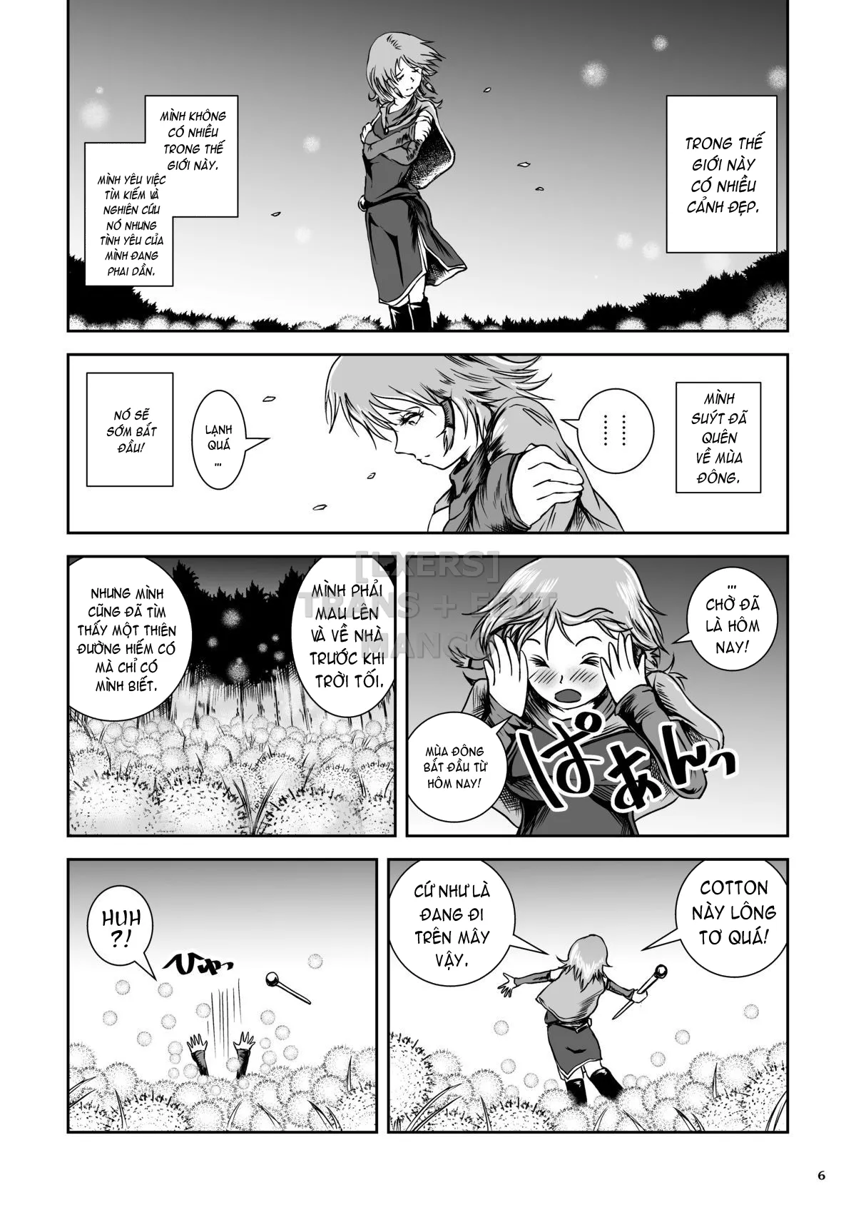 HentaiVN.net - Ảnh 5 - Atsui Suana De Ase-Ippai No Kaeru Kan - Chap 1