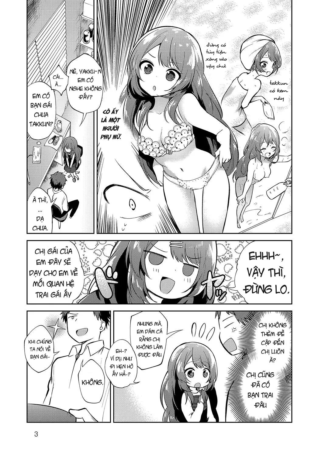 HentaiVN.net - Ảnh 3 - Onee-chan Sensei [Chị tôi là giáo viên] - Chap 1