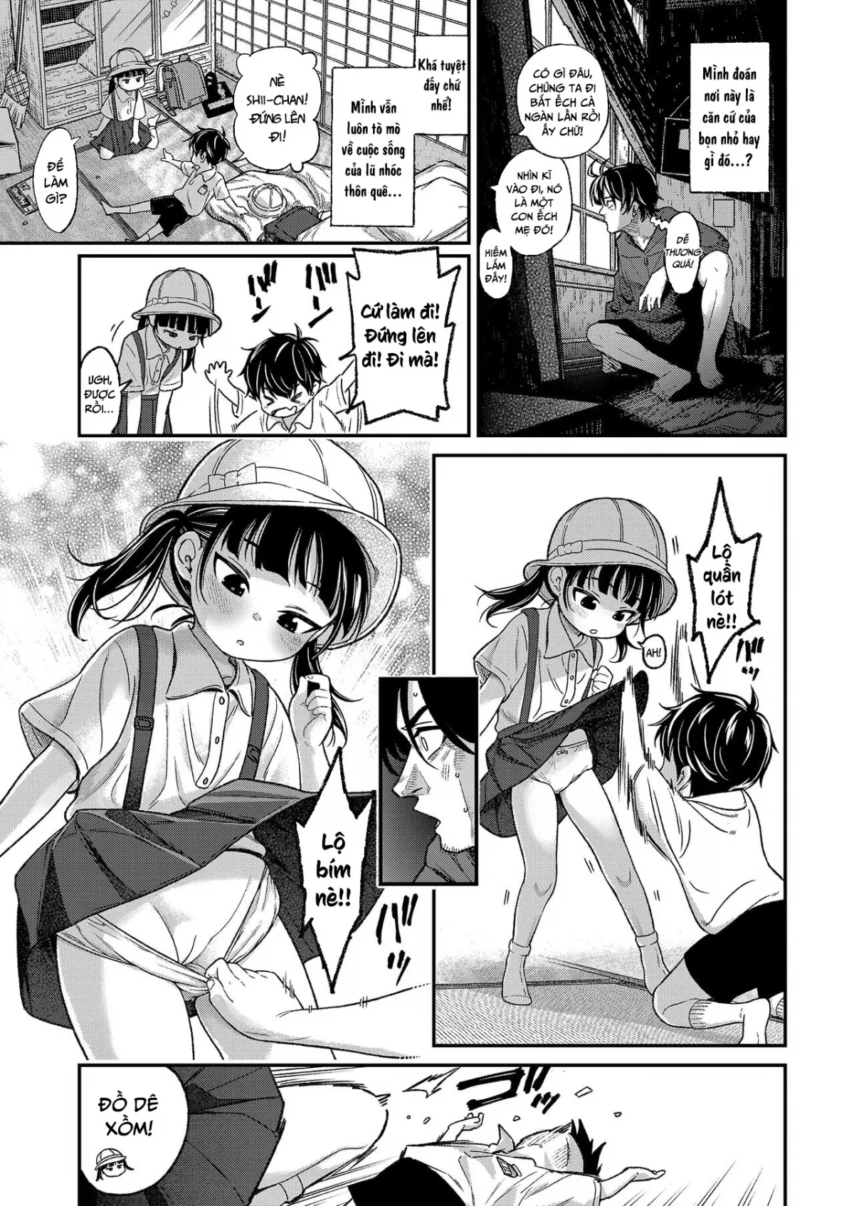 HentaiVN.net - Ảnh 6 - Apparently Kids From The Countryside Get Sexually-Active Early - Chap 1