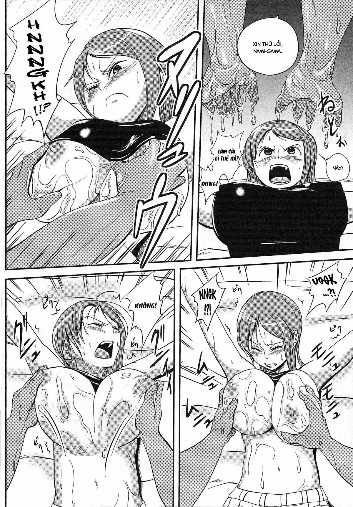 HentaiVN.net - Ảnh 6 - Teasing Nami [Namiidiri] - Chap 1
