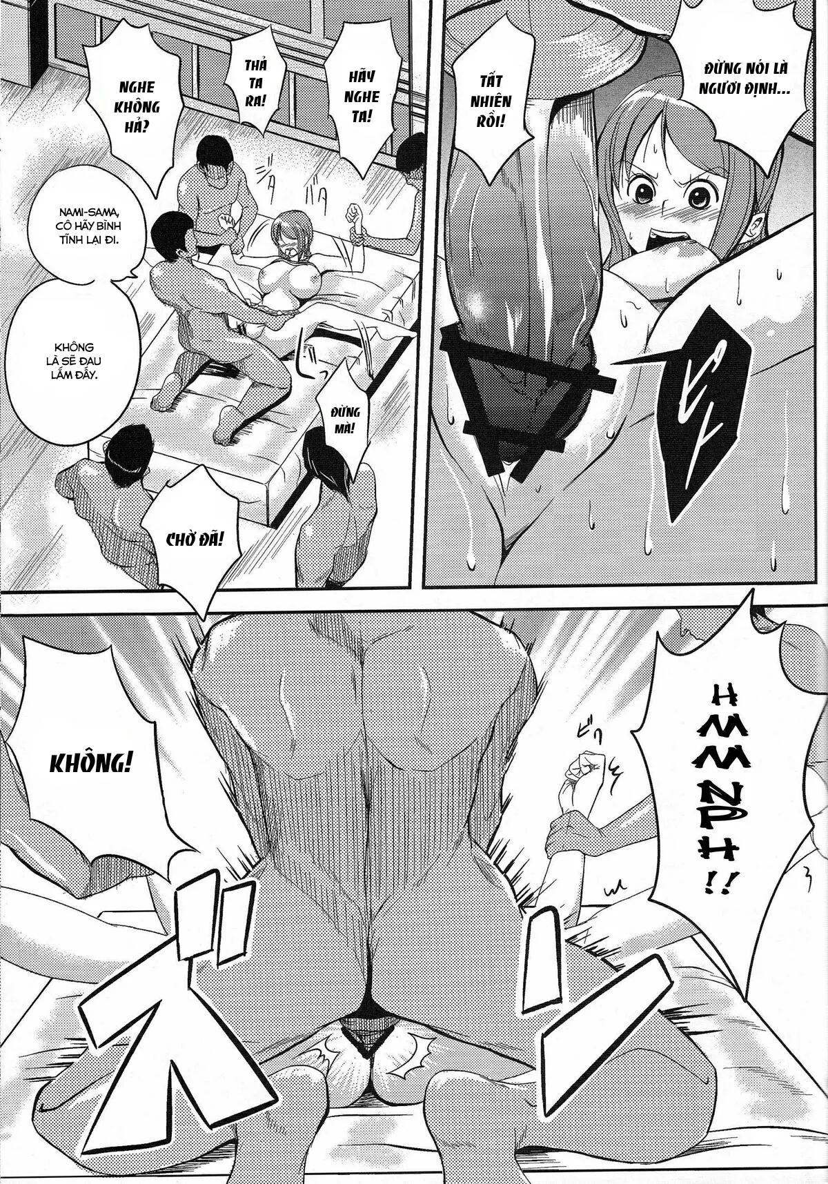 HentaiVN.net - Ảnh 9 - Teasing Nami [Namiidiri] - Chap 1