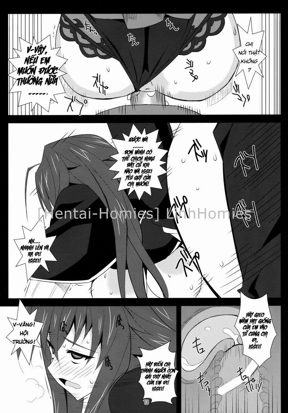 HentaiVN.net - Ảnh 12 - Benigami Oppai Princess (Highschool DxD) - Chap 1