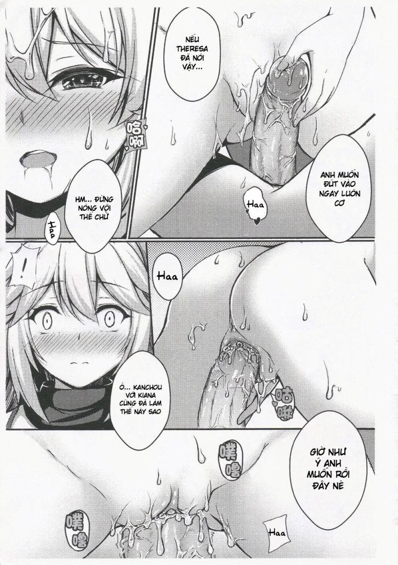 HentaiVN.net - Ảnh 11 - Kanchou Tenmei Josou joupan ! (Honkai Impact 3) - Chap 1