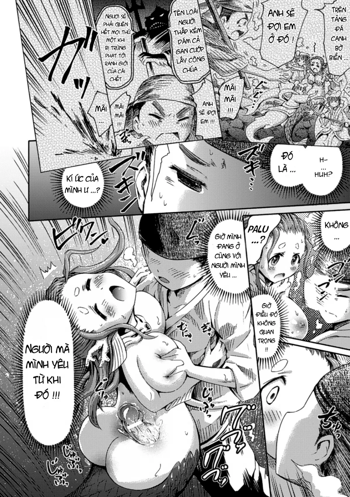 HentaiVN.net - Ảnh 11 - Nàng tiên cá ngọt ngào [Sweet Mermaid] - Chap 1