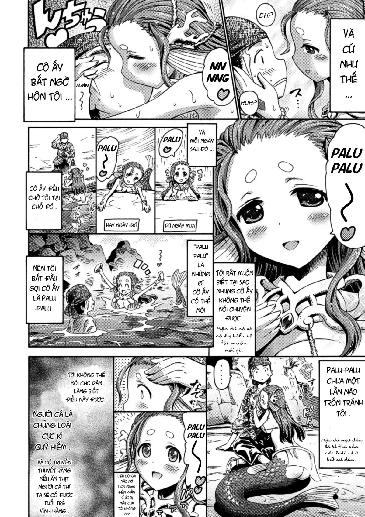 HentaiVN.net - Ảnh 3 - Nàng tiên cá ngọt ngào [Sweet Mermaid] - Chap 1