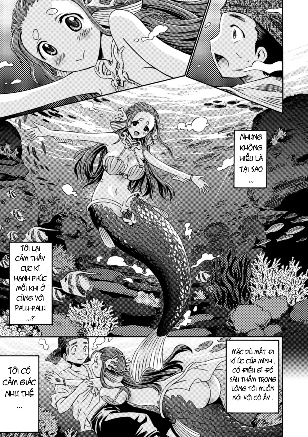HentaiVN.net - Ảnh 4 - Nàng tiên cá ngọt ngào [Sweet Mermaid] - Chap 1