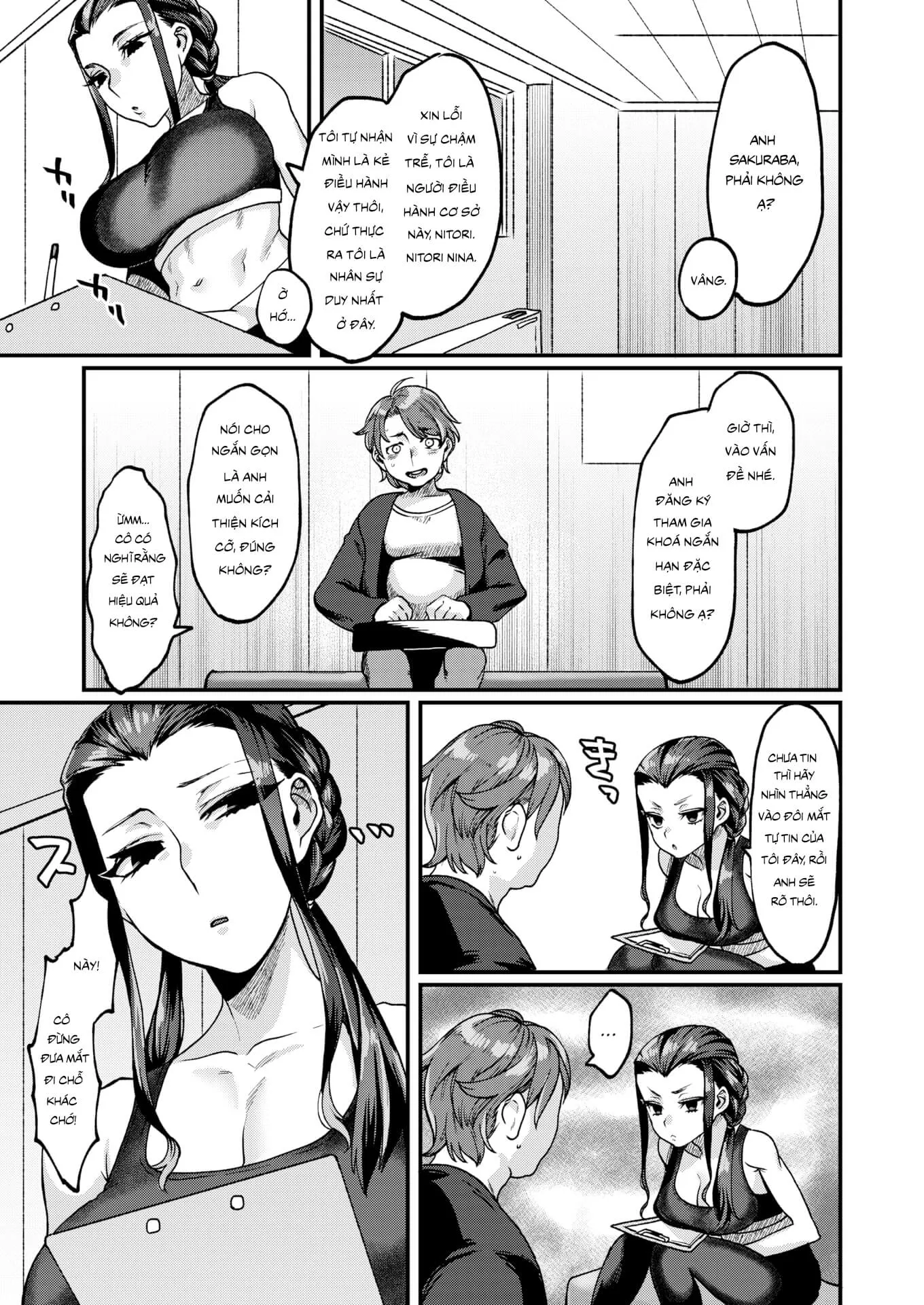 HentaiVN.net - Ảnh 4 - Cu Bé Tập Trym - Chap 1