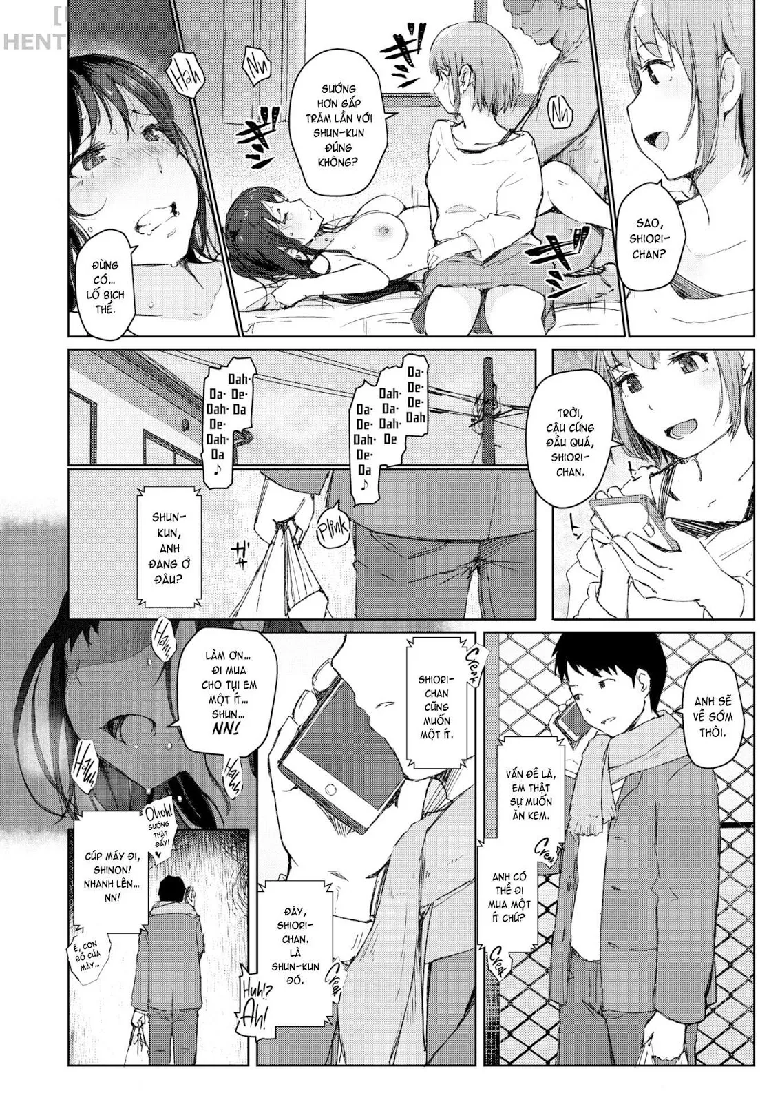 HentaiVN.net - Ảnh 15 - In My Girlfriend’s Room When I’m Not Around - Chap 1