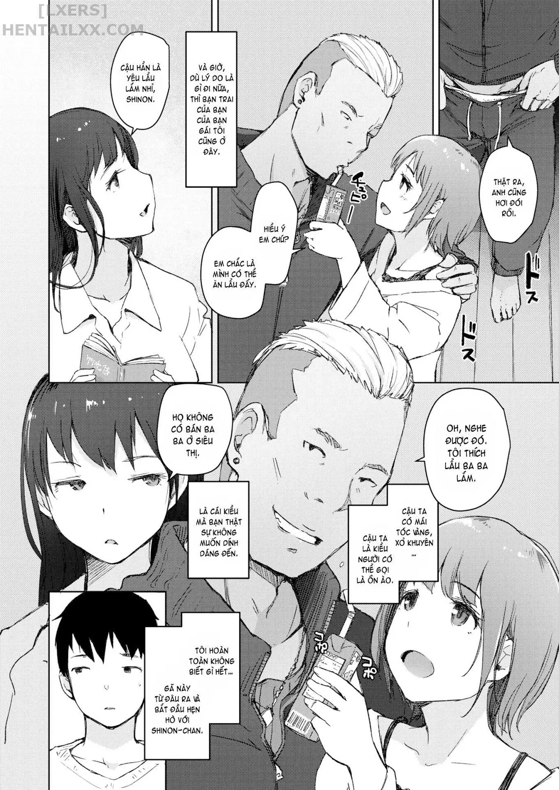 HentaiVN.net - Ảnh 3 - In My Girlfriend’s Room When I’m Not Around - Chap 1
