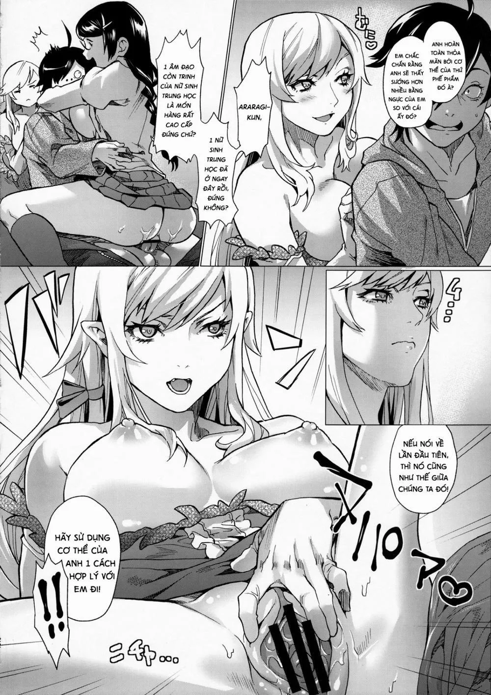 HentaiVN.net - Ảnh 23 - Chichimonogatari (Bakemonogatari) - Chap 1