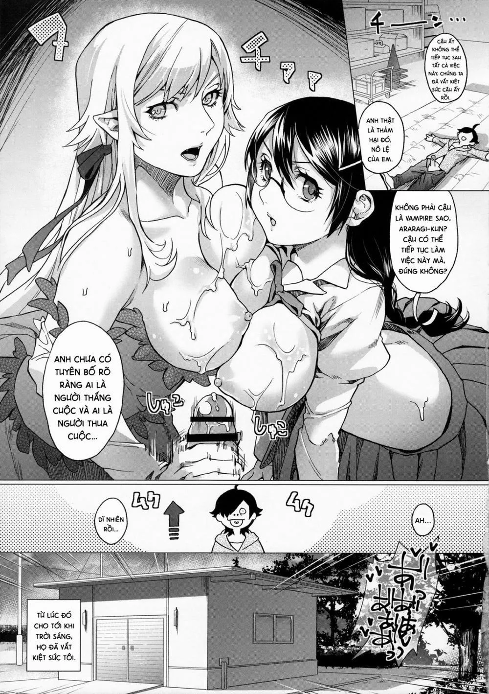 HentaiVN.net - Ảnh 26 - Chichimonogatari (Bakemonogatari) - Chap 1