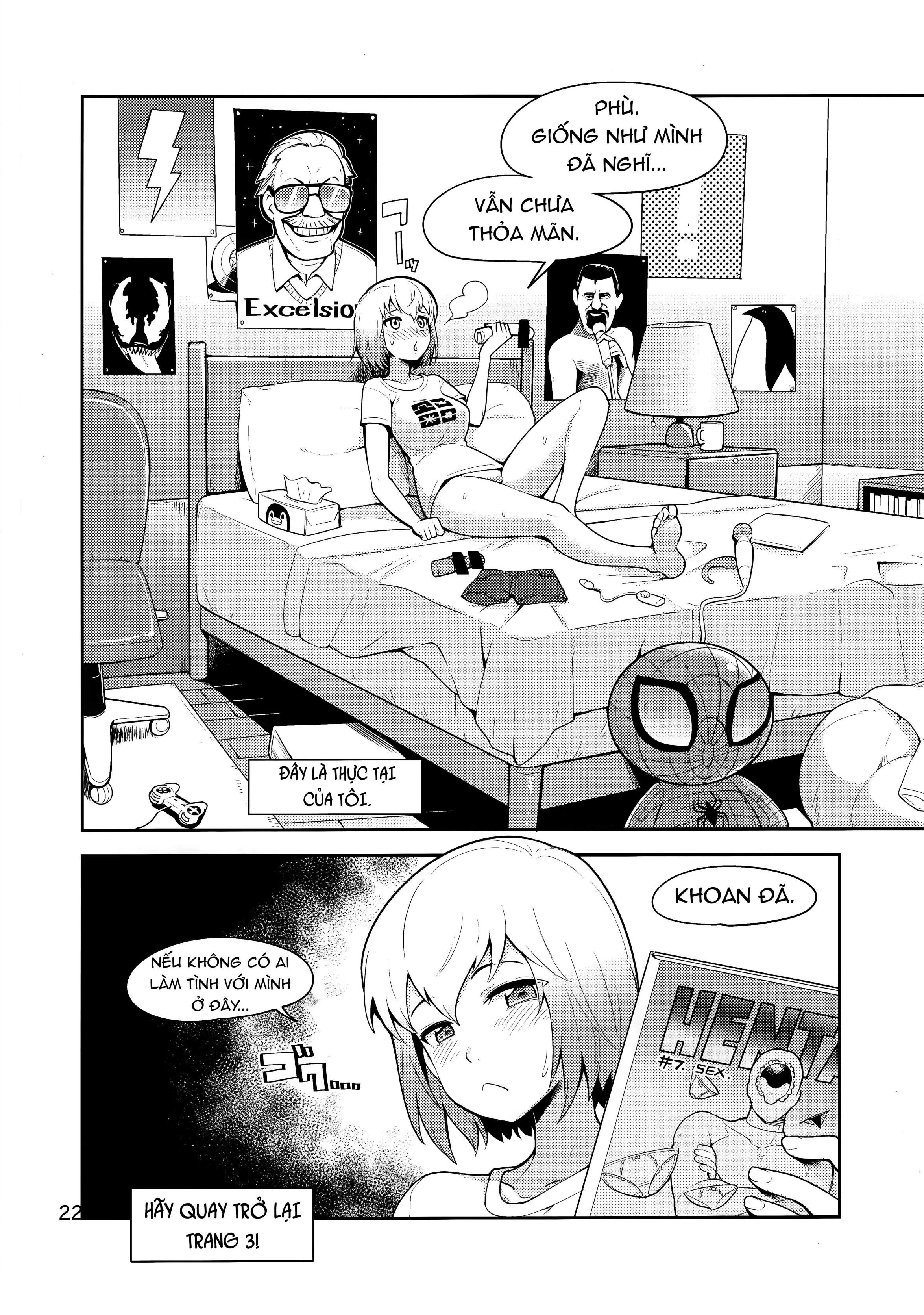 HentaiVN.net - Ảnh 23 - Gwenpool (Etchina sekai ni o jama shima~su) (Gwenpool) [Gwenpool (Jumping Into an Indecent World) (Gwenpool)] - Chap 1
