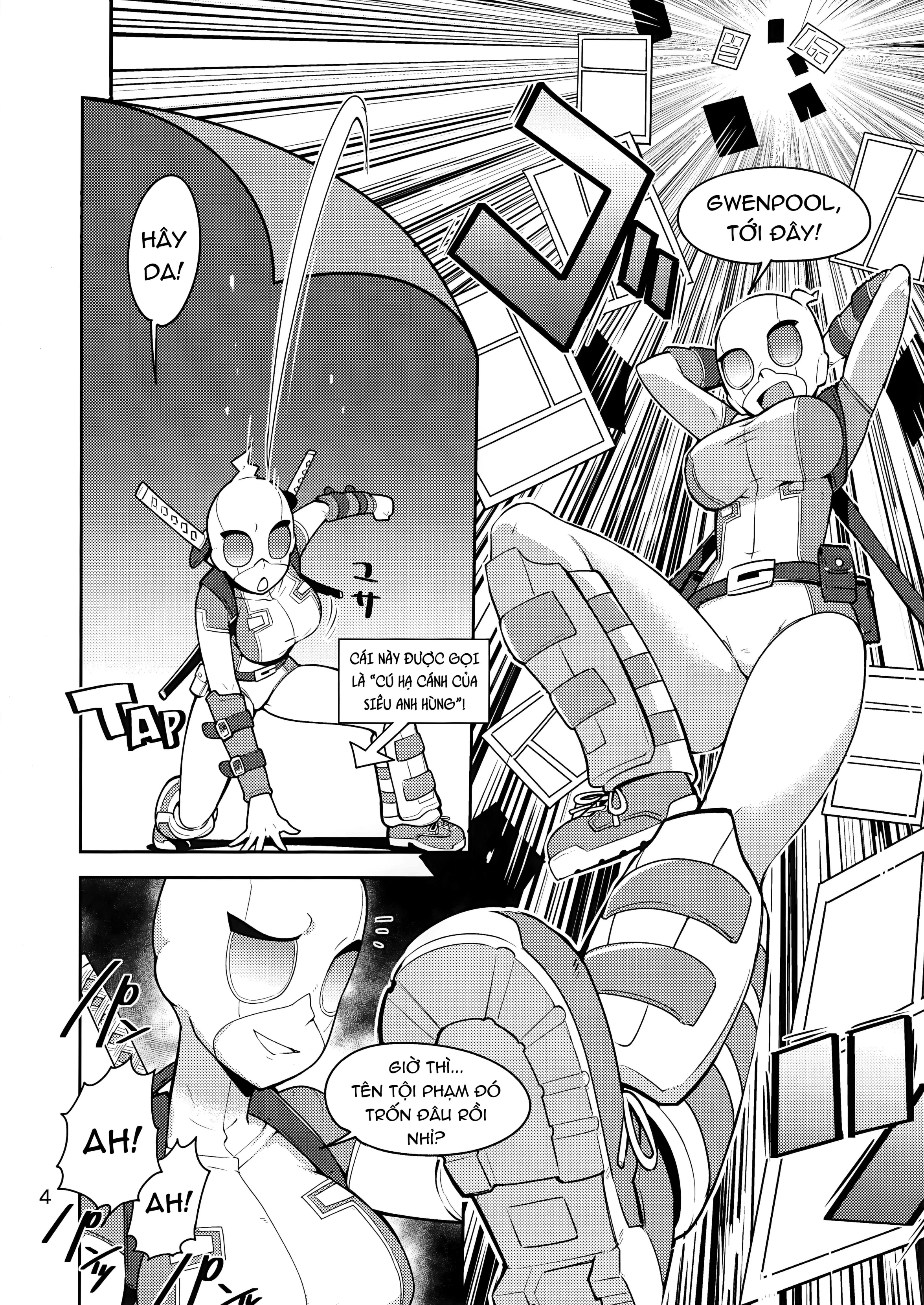 HentaiVN.net - Ảnh 5 - Gwenpool (Etchina sekai ni o jama shima~su) (Gwenpool) [Gwenpool (Jumping Into an Indecent World) (Gwenpool)] - Chap 1