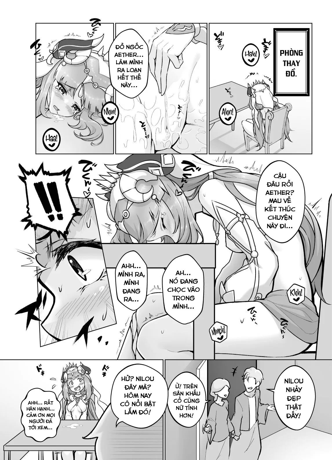 HentaiVN.net - Ảnh 14 - Nilou 'sum suê' (Genshin Impact) [Nilou Bloom] - Chap 1