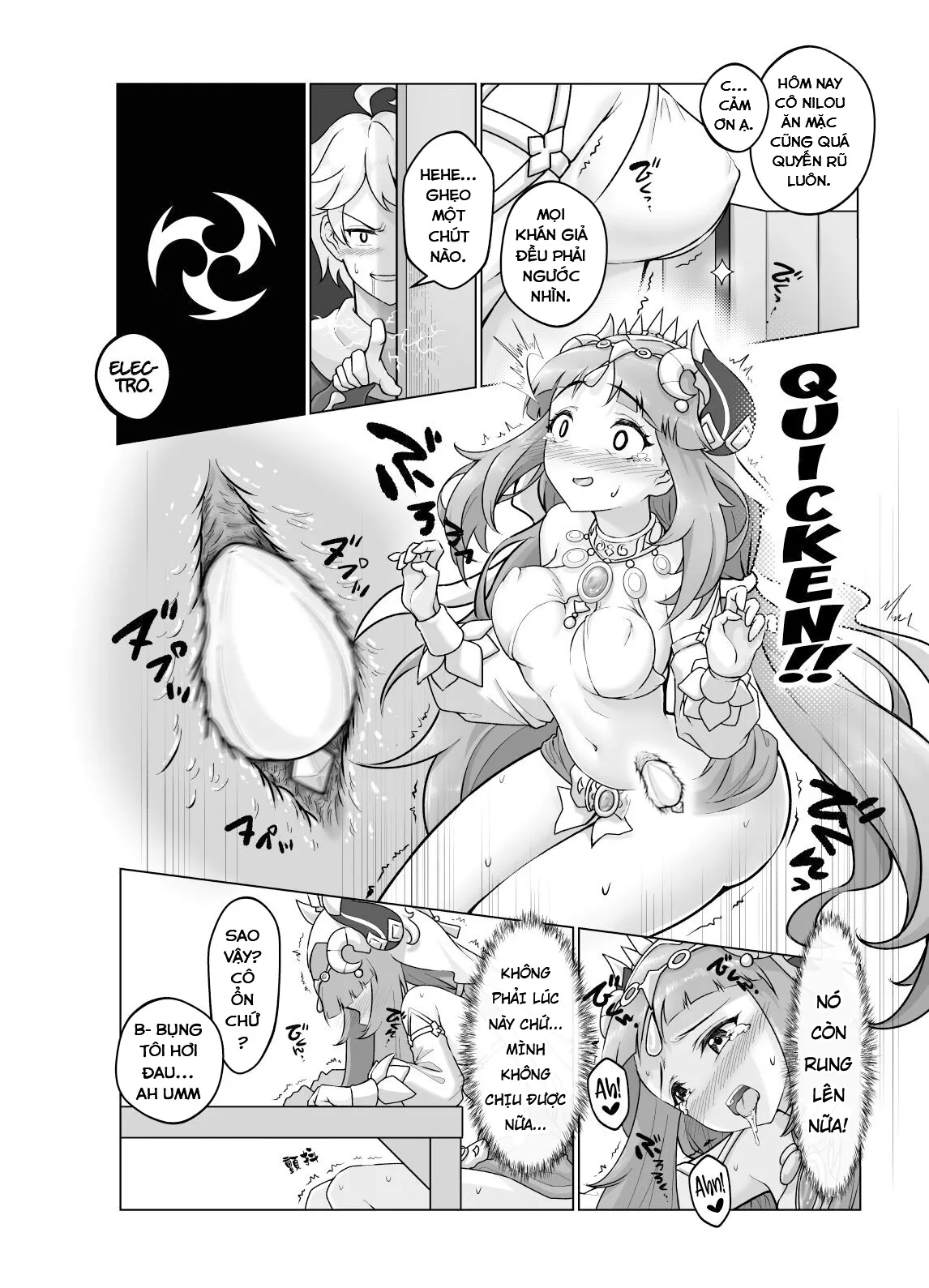 HentaiVN.net - Ảnh 15 - Nilou 'sum suê' (Genshin Impact) [Nilou Bloom] - Chap 1