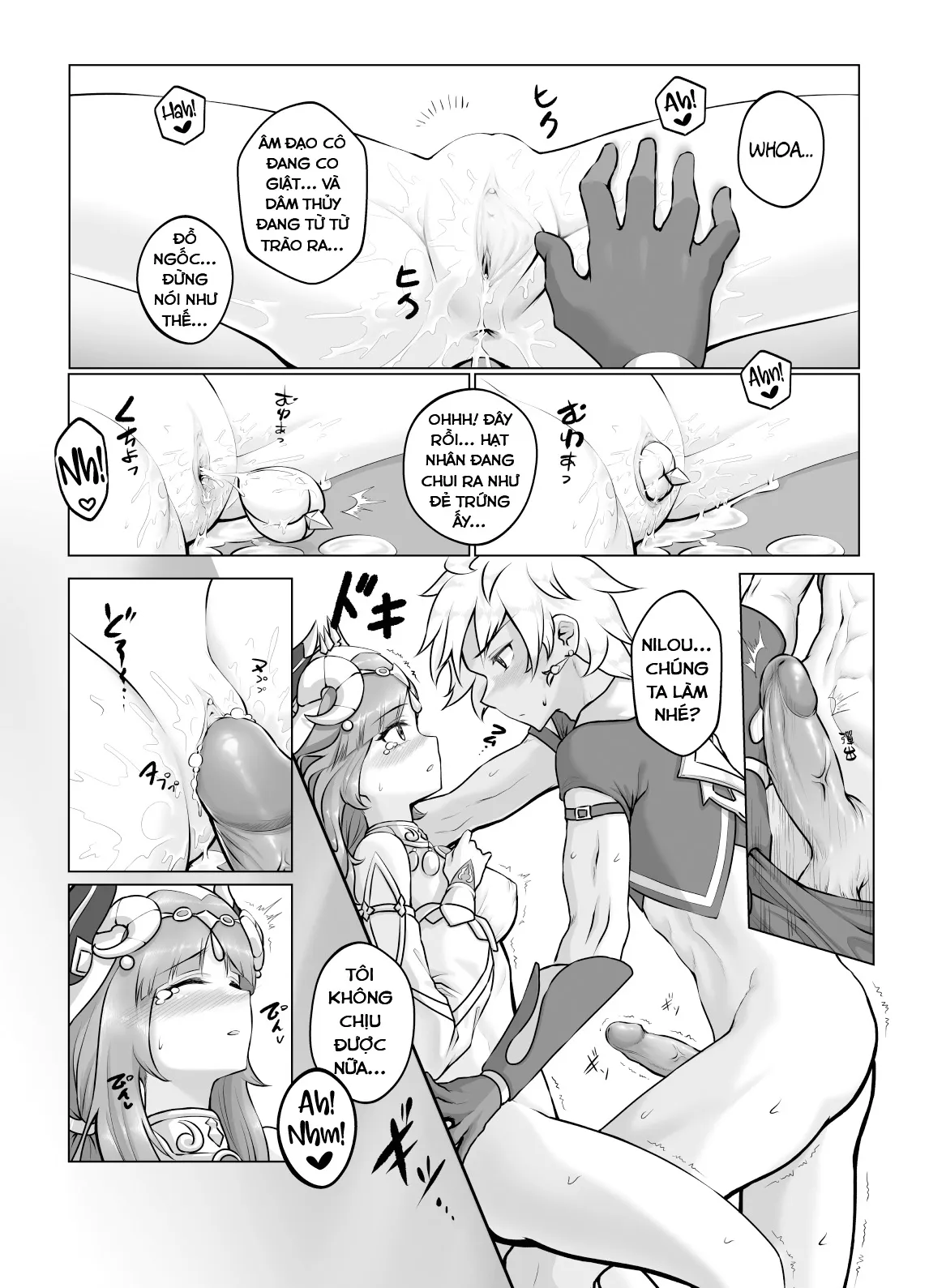 HentaiVN.net - Ảnh 18 - Nilou 'sum suê' (Genshin Impact) [Nilou Bloom] - Chap 1