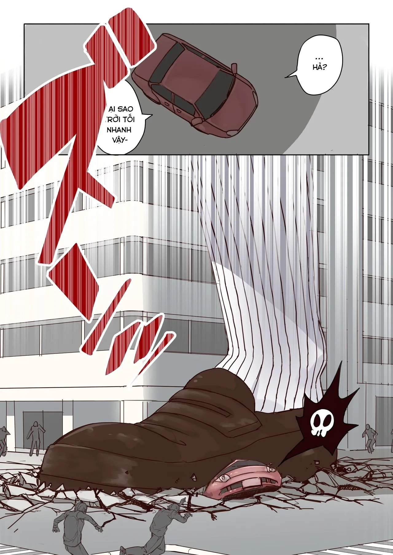 HentaiVN.net - Ảnh 5 - Đã đến lúc Fondue-chan chơi đùa cùng mọi người! [Zankoku Kyodai Musume Fondue-chan no Ecchi na Gyakusatsu] - Chap 1