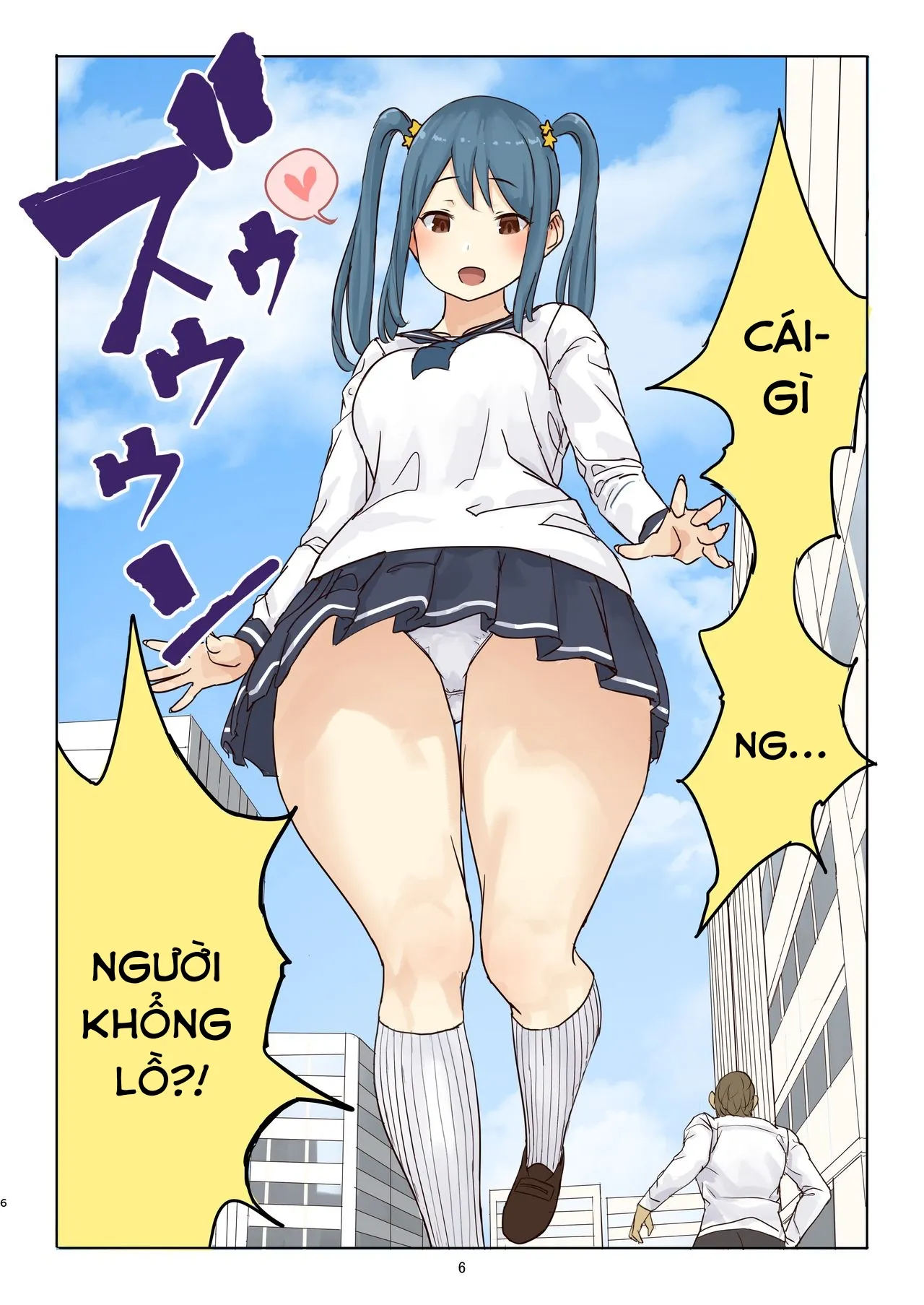 HentaiVN.net - Ảnh 6 - Đã đến lúc Fondue-chan chơi đùa cùng mọi người! [Zankoku Kyodai Musume Fondue-chan no Ecchi na Gyakusatsu] - Chap 1