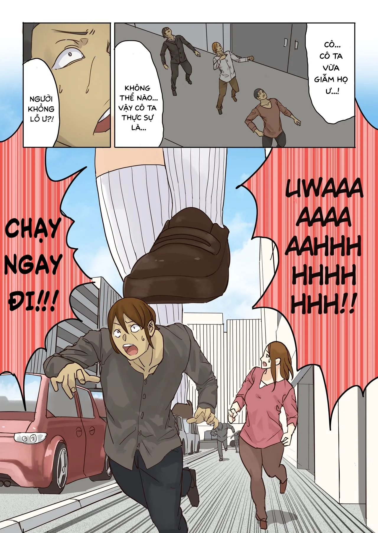 HentaiVN.net - Ảnh 9 - Đã đến lúc Fondue-chan chơi đùa cùng mọi người! [Zankoku Kyodai Musume Fondue-chan no Ecchi na Gyakusatsu] - Chap 1