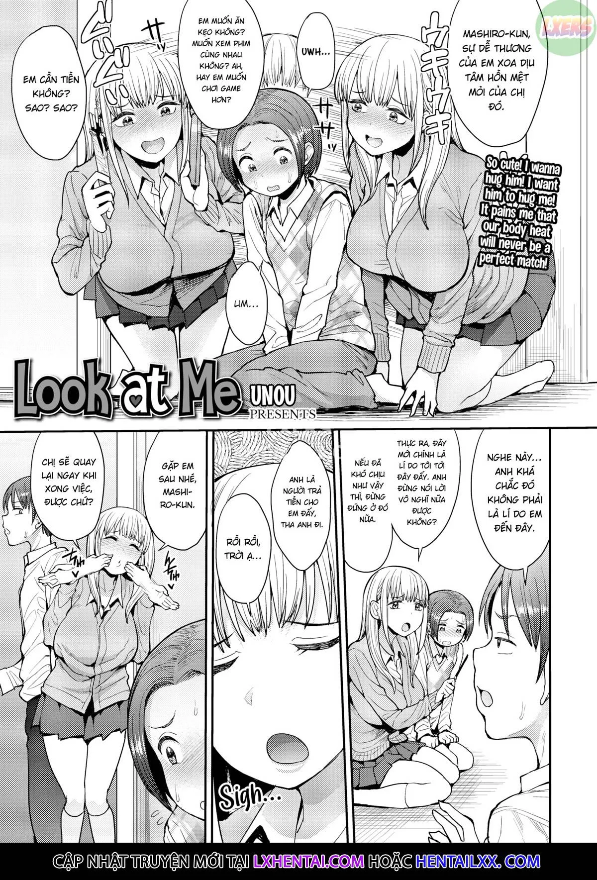 HentaiVN.net - Ảnh 5 - Nhìn chị này! - Chap 1