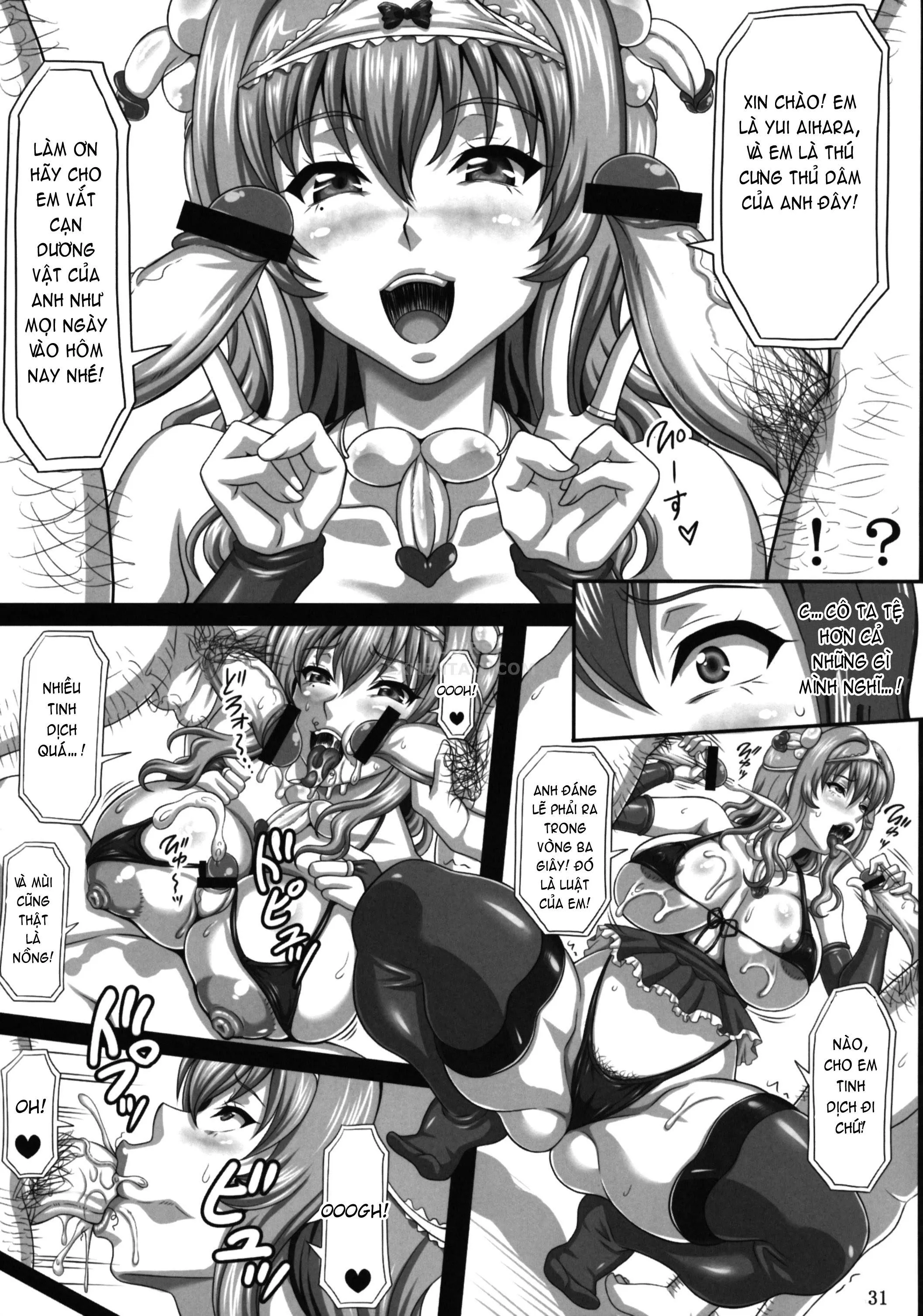 HentaiVN.net - Ảnh 31 - My Personal Big Breasted Masturbation Maid - Asakura Manami [Boku dake no Bakunyuu Ona-maid -Asakura Manami-] - Chap 1