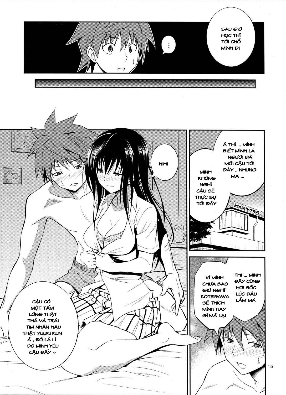 HentaiVN.net - Ảnh 14 - Watashi Renchi Yaburu - Chap 1