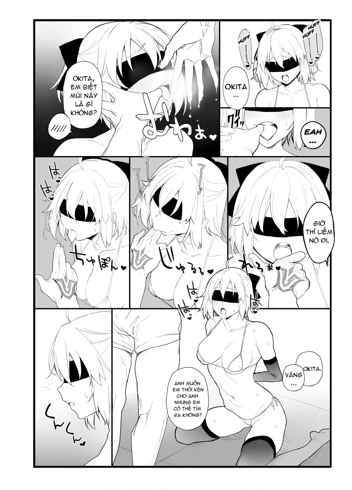 HentaiVN.net - Ảnh 15 - Cuốn sách của Okita [Okita-san no Hon; Okita's Book] - Chap 1