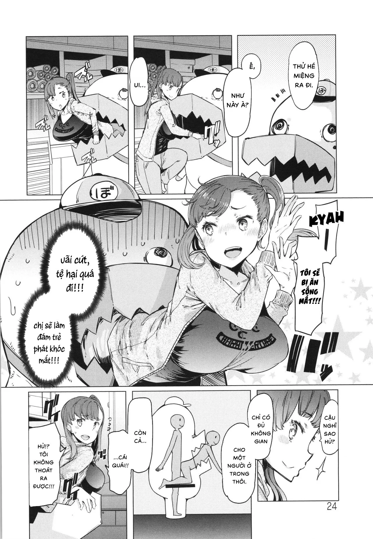 HentaiVN.net - Ảnh 3 - Boushoku Bouya-Kun [Greedy Bouya-Kun] - Chap 1