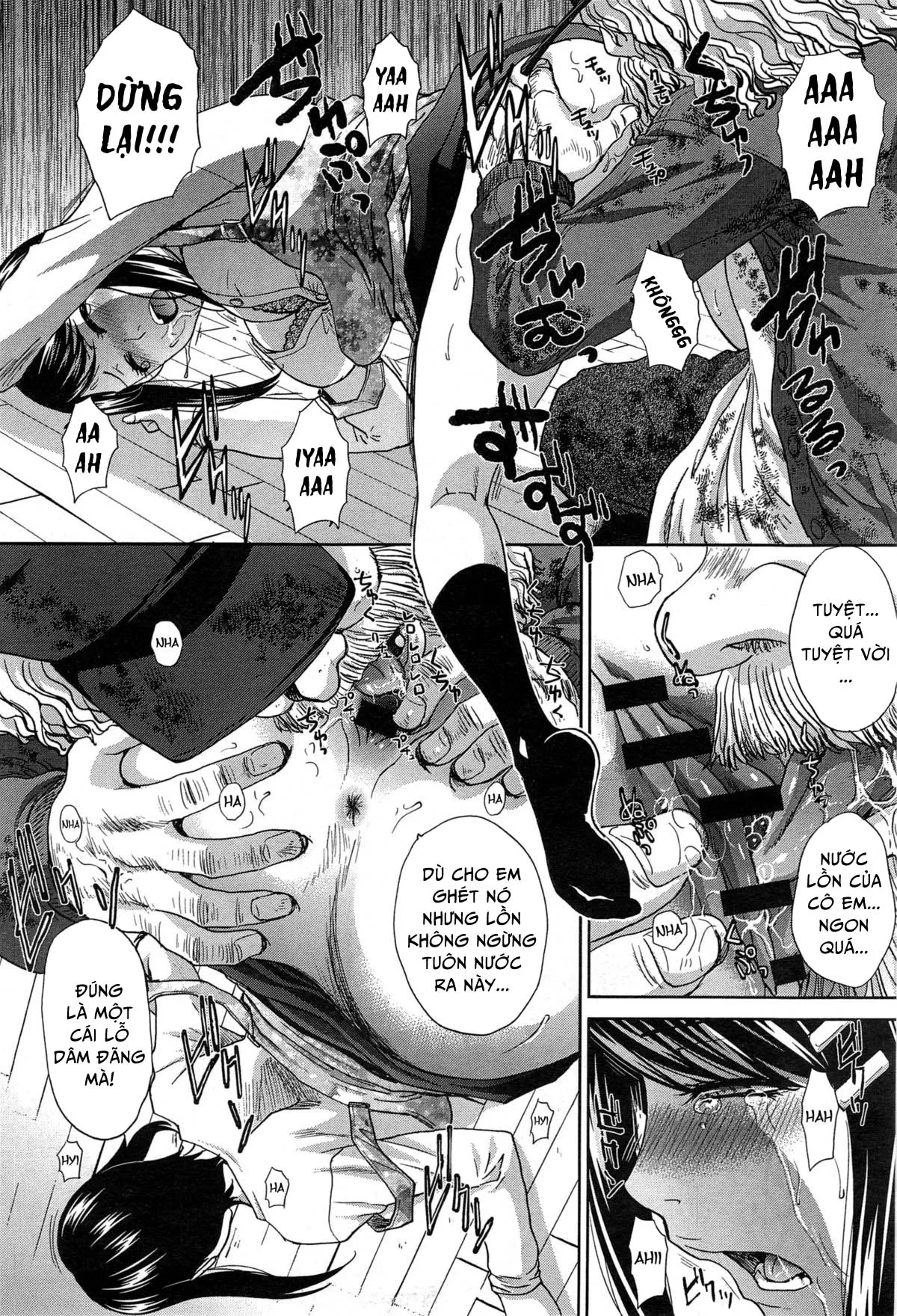 HentaiVN.net - Ảnh 9 - Okasareta Hitozuma Zenpen - Chap 1
