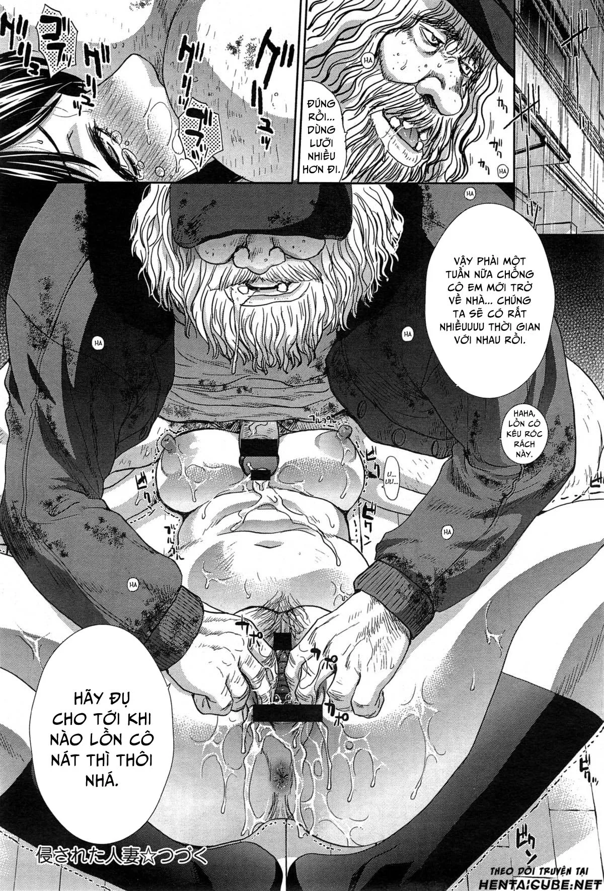 HentaiVN.net - Ảnh 20 - Okasareta Hitozuma Zenpen - Chap 1