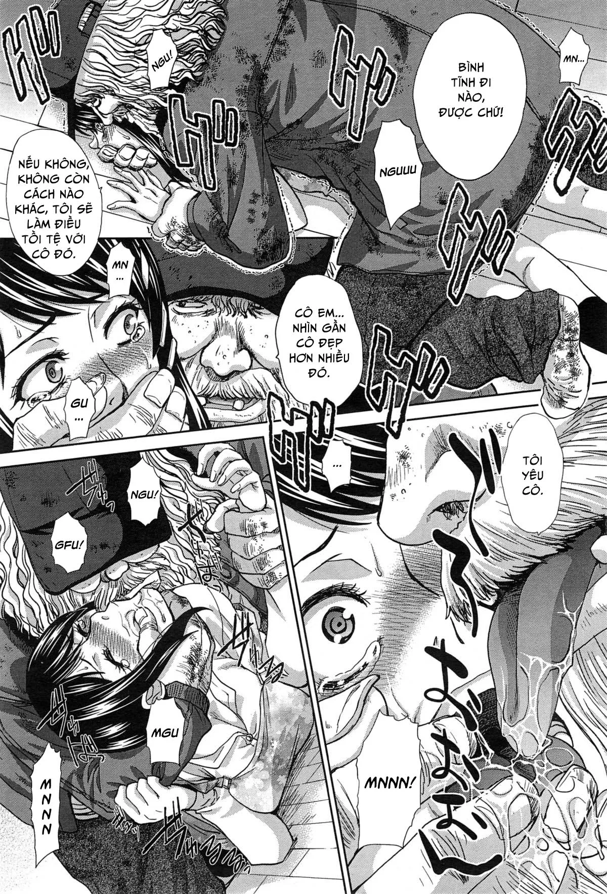 HentaiVN.net - Ảnh 7 - Okasareta Hitozuma Zenpen - Chap 1