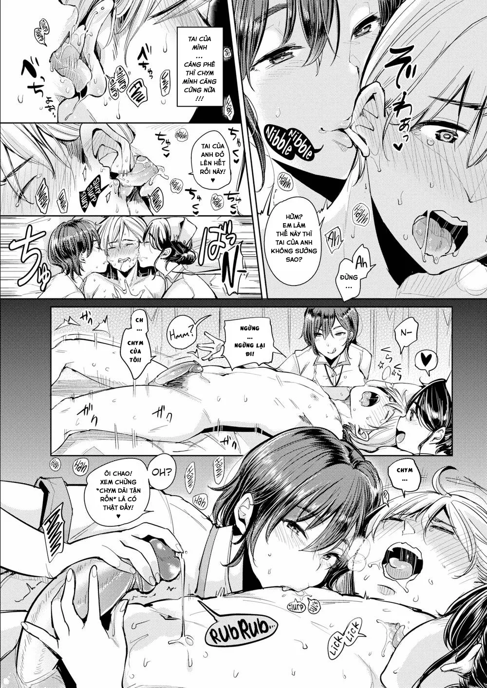 HentaiVN.net - Ảnh 6 - Hai Nàng Y Tá Tận Tình! [We're Gonna Nurse You!] - Chap 1
