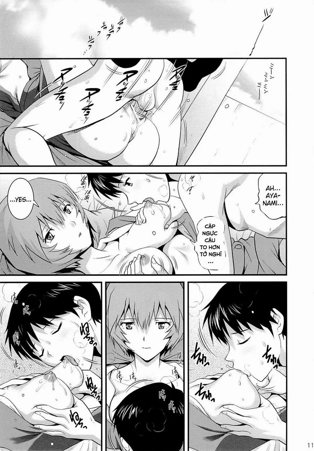 HentaiVN.net - Ảnh 11 - B-WORM (Neon Genesis Evangelion) - Chap 1