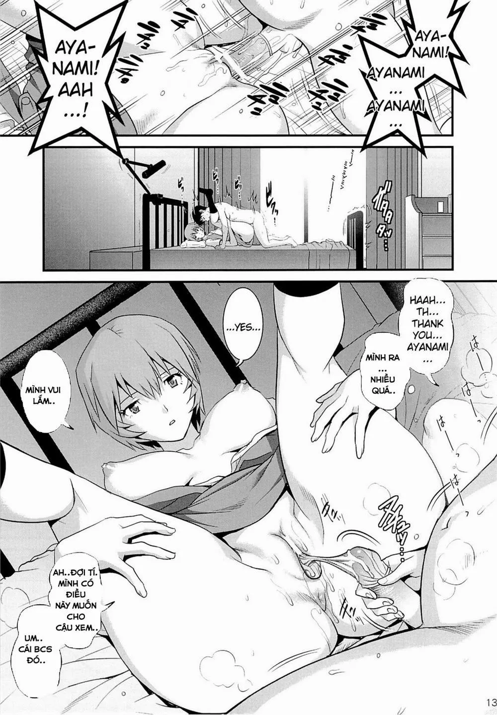 HentaiVN.net - Ảnh 13 - B-WORM (Neon Genesis Evangelion) - Chap 1