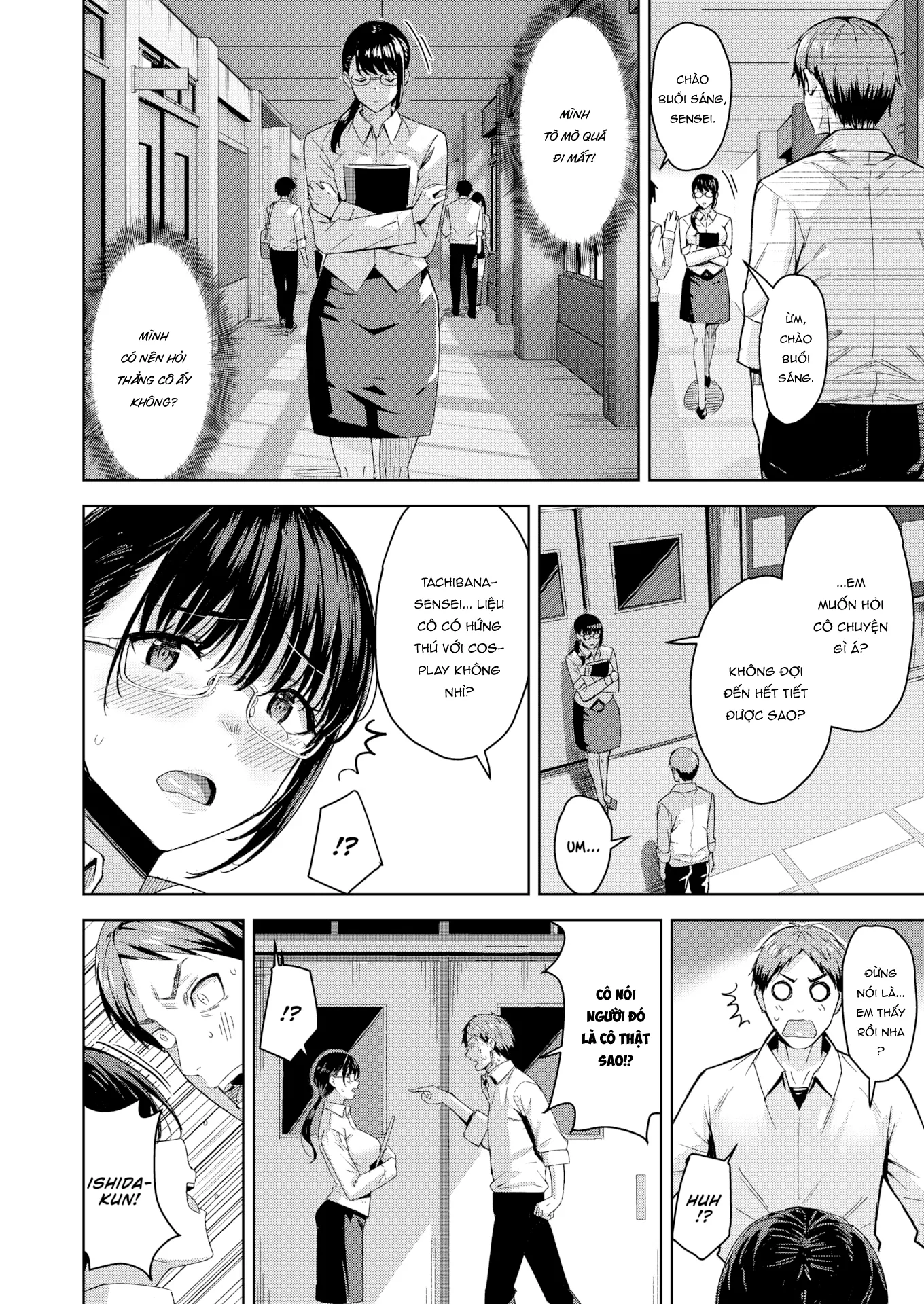 HentaiVN.net - Ảnh 6 - Bí mật của Tachibana-sensei! - Chap 1