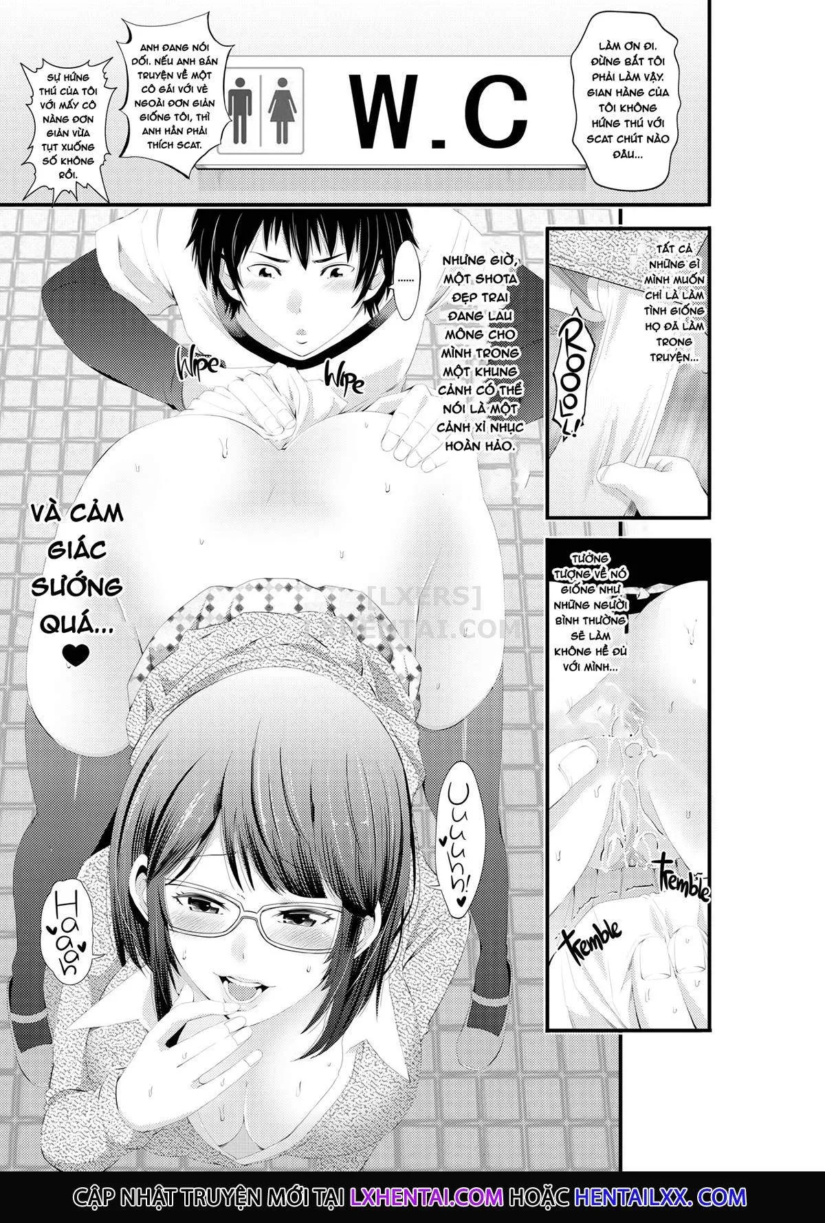 HentaiVN.net - Ảnh 11 - ManCli Manko To Cli O Ijirareru No Ga Daisuki Na Fujoshi Nano De Doujin Event No Nikubenki Ni Natte Mita [Ms. PussyClit or How I Learned to Stop Worrying about Being Caught and Became a Human Toilet at a Doujin Event] - Chap 1